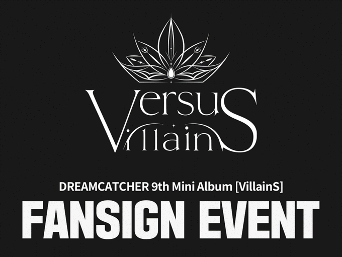 Ktown4u_com's tweet photo. #Ktown4u X DREAMCATCHER GLOBAL UNION 

🍀Video Call / Off-Line Sign Event🍀

📀 DREAMCATCHER - 9th Mini Album [VillainS]

⏰ Application Period : Refer to the link 
🎁 Applicant Gift : Ktown4u Exclusive Photocard
💿 Discount : Up to 23% OFF

🛒 FC LINK➡️ https://t.co/pcB2AmZlnl https://t.co/XyB0YzKP4x