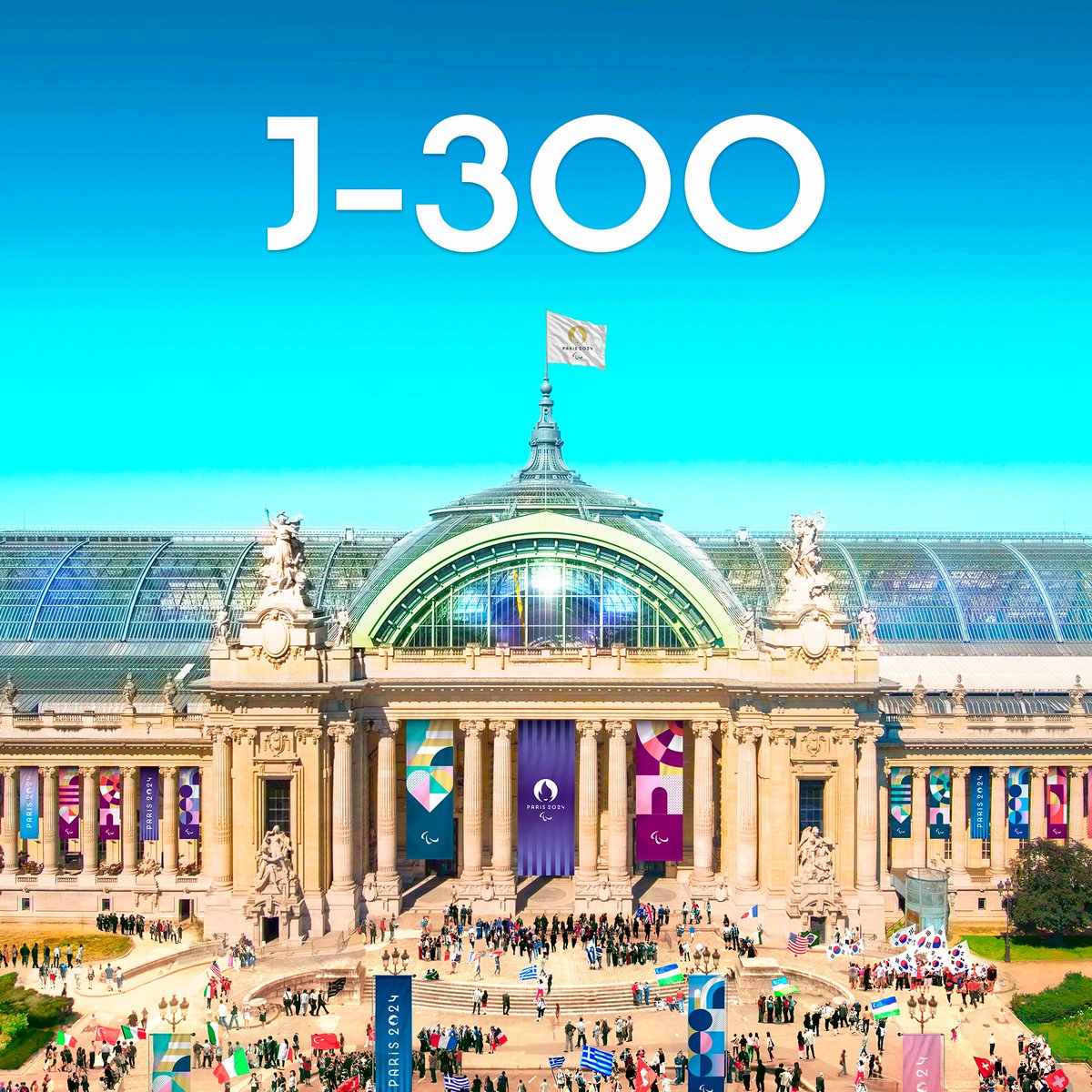 Dans 300 jours, les premiers Jeux Paralympiques d'été en France commenceront !
Ça va être MA-GIQUE ✨

Pour une expérience inoubliable des Jeux Paralympiques de #Paris2024, rdv sur paralympichospitality.paris2024.org