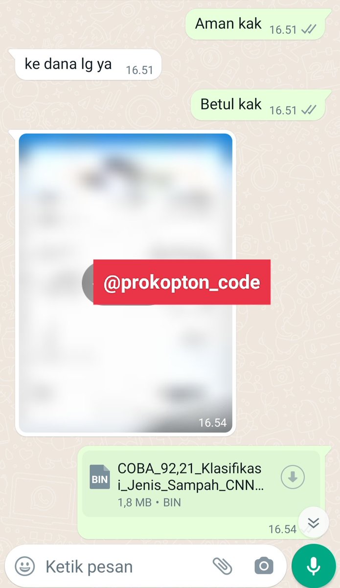 prokopton_code's tweet photo. Testi #23
Metode Convolutional Neural Network https://t.co/3sK333yCWb
