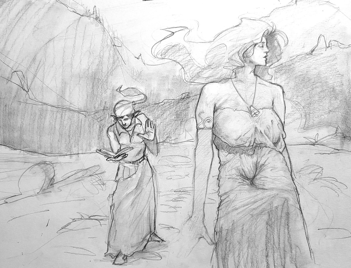 Theuncannycrypt's tweet photo. Been awhile! Haven't posted due to my digital art setup dying on me but here are a few pencil sketches of late! #sketchbook #artist #pencilart #wipart #ocart https://t.co/UCty7BdTXx