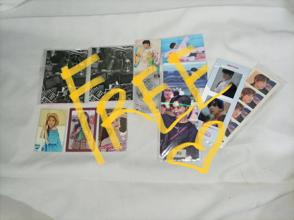 Mornings_Cart's tweet photo. Wts lfb ph onhand 
#Mornings_Onhands

PAMIGAY SALE!
BTS ENHYPEN PHOTOCARDS - can choose freebies
🩶 comment mine + item
rfs : need funds

Dop : 1 week with dp
rbyt : pinned / carrd 

tags. wts lfb ph onhand enhypen niki pom digi pc bts jhope pc https://t.co/JcBrwXdUMY