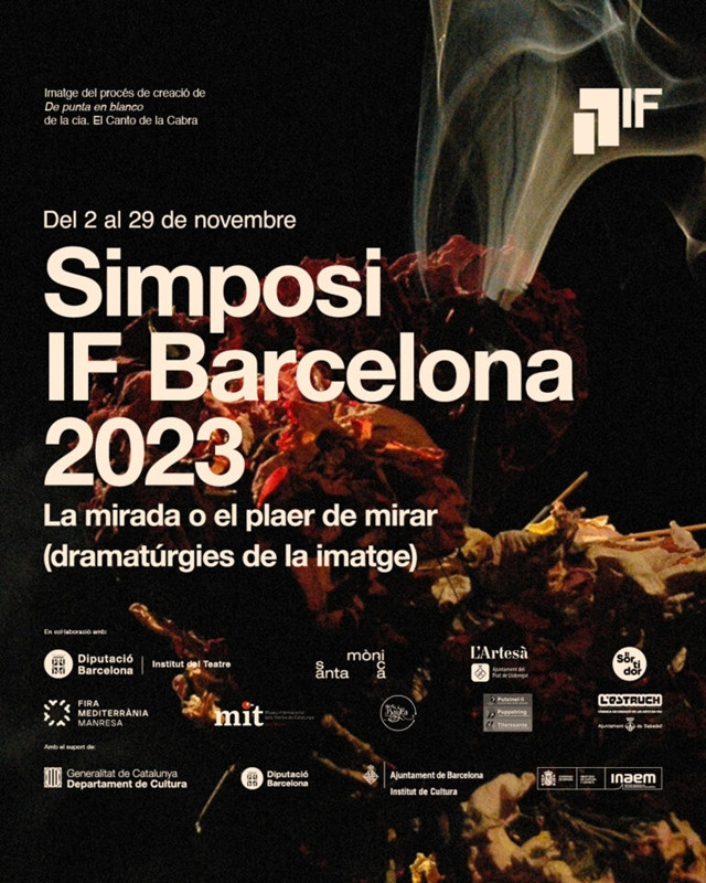 institutteatre's tweet photo. #TEATREVISUAL L’Institut del Teatre acull tres laboratoris (2, 3 i 9 novembre) i una jornada de ponències (10 de novembre) del Simposi IF Barcelona dedicat al món del teatre visual i de figures i les seves vessants @festival_if
https://t.co/WfKgomzRme https://t.co/RVKlDFf8i5