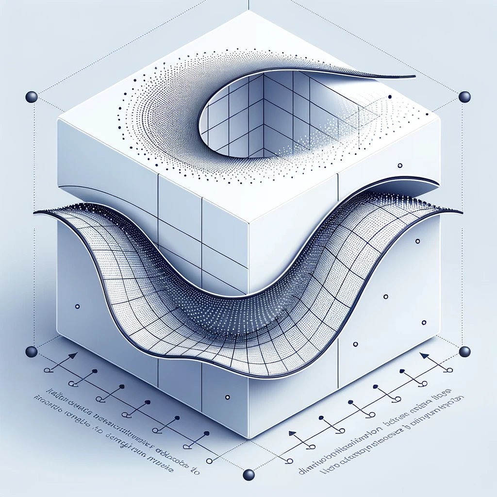 Manifold hypothesis according to DALLE-3