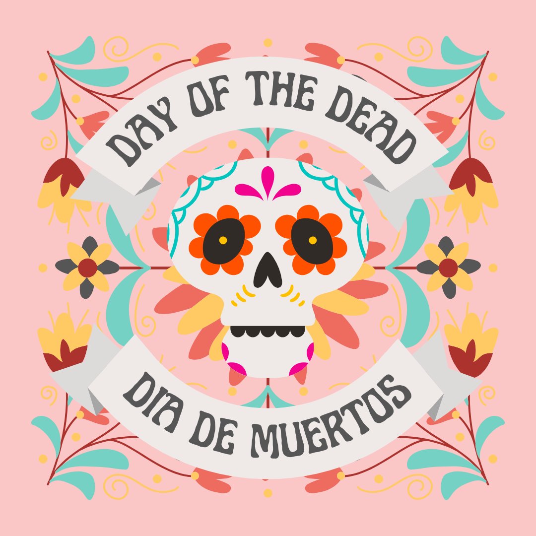 ¡Feliz día de los Muertos! Happy Day of the Dead! #childcare #children #kids #educations #earlylearning #childcareprovider #nanny #governness #earlychildhoodeducation #learningthroughplay #learning #parents #toddlers #toddler #childdevelopment #qualitychildcare #toddlerlife #na