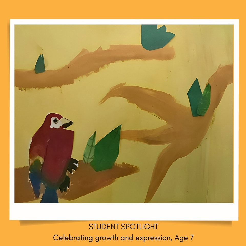 artterlly's tweet photo. We will be doing a different parrot drawing in our "Young Picasso's" course starting tomorrow. Register your young ones, and let's witness their creative genius like it happened here! #artoftheday https://t.co/89gpegChAz