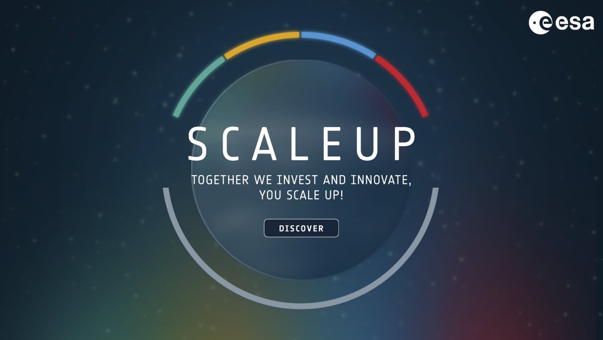 ESA_CommGateway's tweet photo. Discover the featured ScaleUp brochure this month on the ESA Commercialisation website! ScaleUp is a dynamic program designed to drive innovation, enable the European space industry's journey to commercialisation, and accelerate expansion into global markets for private ventures.

ScaleUp comprises two essential elements: Innovate and Invest:
- Element 1, INNOVATE, focuses on strengthening your company's business plan, strategy, and go-to-market capabilities through a suite of business acceleration services.
- Element 2, INVEST, is dedicated to fostering the development of industrial players in both upstream and downstream new and emerging markets, with a clear aim of achieving sustained commercial growth.

Dive into the world of ScaleUp and embark on a journey to elevate your space-based ventures to new heights! Tap to explore further. https://t.co/vXdeEU5OBe

#ScaleUp #Commercialisation
#SpaceInnovation