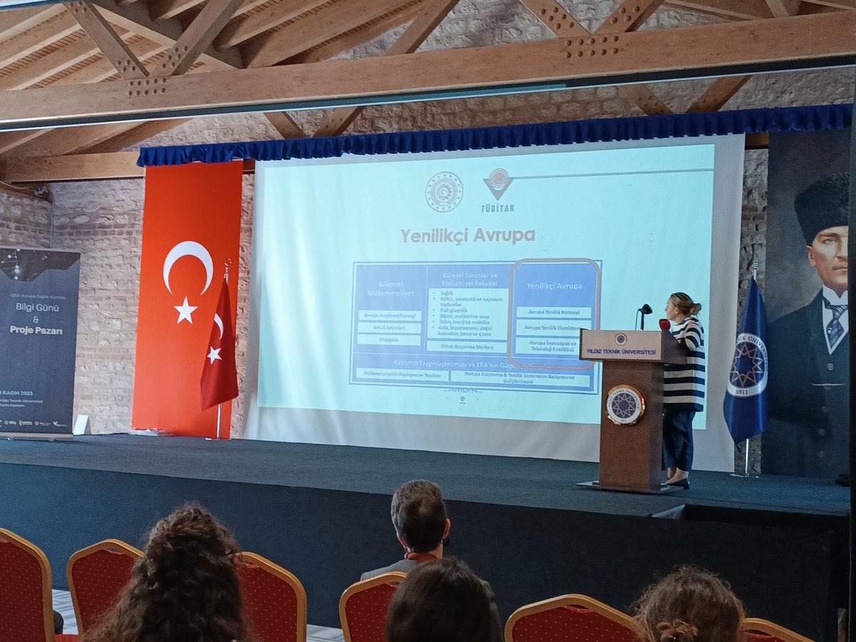 Araştırmacılarımız Ufuk Avrupa Sağlık Kümesi Bilgi Günü &amp; Proje Pazarı'nda bir araya geldi.<a href="/Tubitak/">TÜBİTAK</a>
ve <a href="/ytuteknopark/">Yıldız TeknoPark</a>'ın destekleriyle proje fikirlerinin nasıl uluslararası çağrılarda değerlendirilebileceğini konuştuk.

<a href="/iu_cerrahpasa/">İstanbul Üniversitesi-Cerrahpaşa - #eniyiolmakiçin</a>
<a href="/marmara1883/">Marmara Üniversitesi</a>
<a href="/YildizEdu/">Yıldız Teknik Üniversitesi</a>