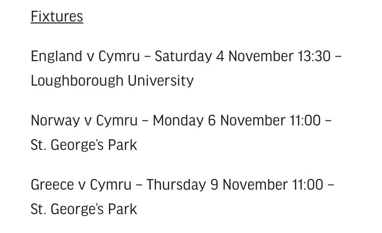 Good luck to all players on the 2009 - U15 camp which starts today. Playing some very competitive games over the next week. Enjoy the experience 🏴󠁧󠁢󠁷󠁬󠁳󠁿⚽️ #development #opportunities