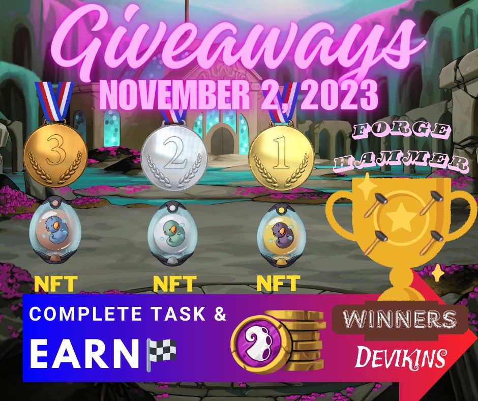 Task 1 Start
🎉🥳
Simple Tap Subscribe &amp; Repost ❤️✅
youtube.com/@DevieQueen

Follow <a href="/devikins_game/">Devikins</a>

#Devikins #Giveaways #NFTGame
#cryptocurrency
