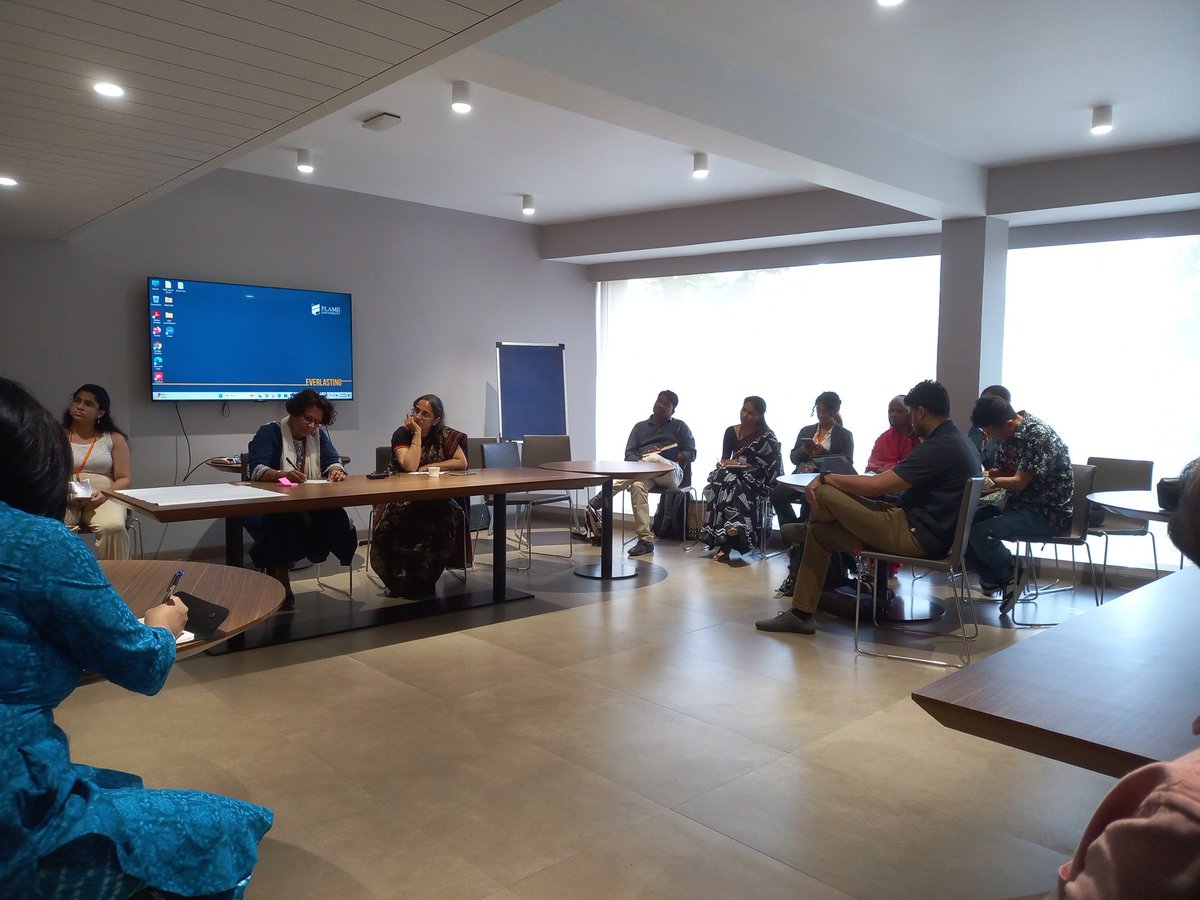 SawantShishir's tweet photo. Significant discussions for collaborative work on land rights. Various Social Organization's come together to discuss the issues and way out. #ILDC2023 @IndiaLandConf @amitassawant @coro_india https://t.co/KbIstH3kJ7