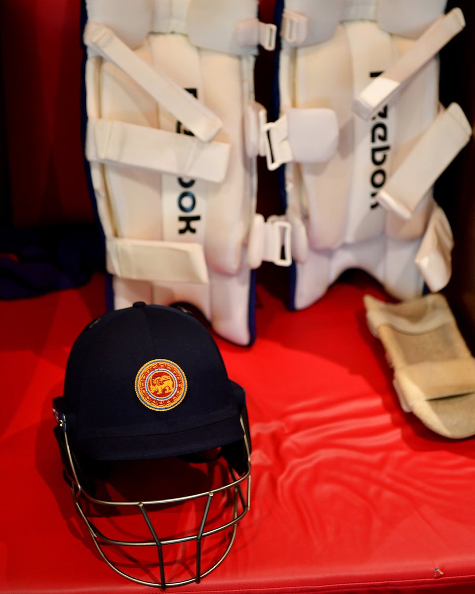 The changing rooms pre-match ahead of the One Day 4 Children match.  

#CWC23 #BeAChampion