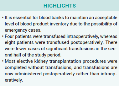 KJT_Journal's tweet photo. Recent trends in perioperative blood transfusion during elective kidney transplantation
 
Full Text👇
https://t.co/PxRKrNIkZ2

#OpenAccess #FOAMed #MedTwitter #SciTwitter #TransplantTwitter #KidneyTwitter #livertwitter https://t.co/NO7CYn8efP