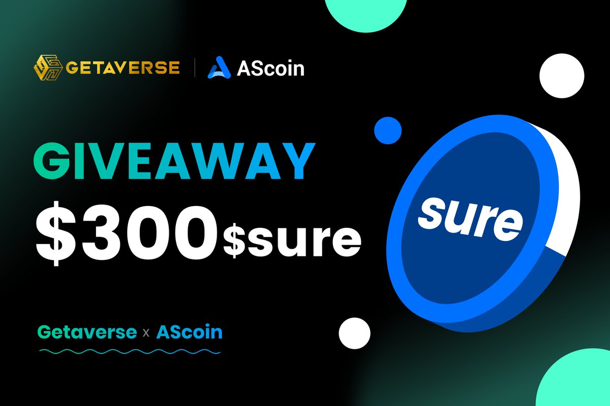 📢To celebrate the partnership with AScoin(<a href="/Assure_pro/">AScoin Wallet</a>), now we are giving away $SURE worth $300.

AScoin is compatible with #binance &amp; #MEXC ! No IP limited, creat unlimited MEXC and Binance accounts through a Ascoin wallet address.

🪂Giveaway Task
soquest.xyz/space/assure/c…