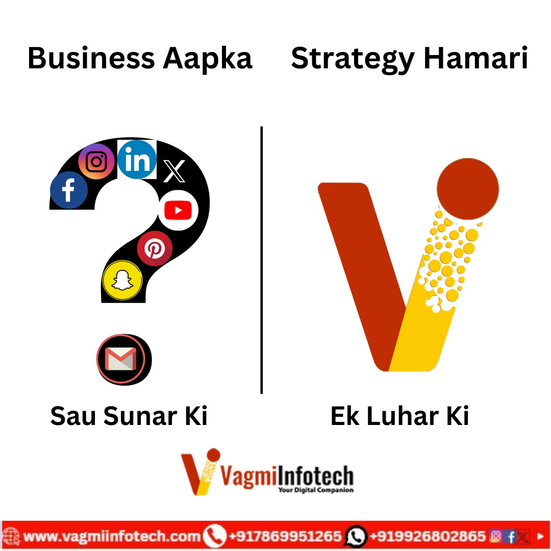 VagmiInfotech's tweet photo. Your Strategy, Our Magic Touch!
โจ Transforming Business like ๐ฅ
Call us at 9926802865
WhatsApp at 735421265
Explore more at https://t.co/X3HD8x0jHh ๐ป
#vagmiinfotech #thursdaycreatives #DigitalAlchemy #InnovateToElevate #staytuned #creativebanners #thursdayvibes https://t.co/DLoIbf26y3