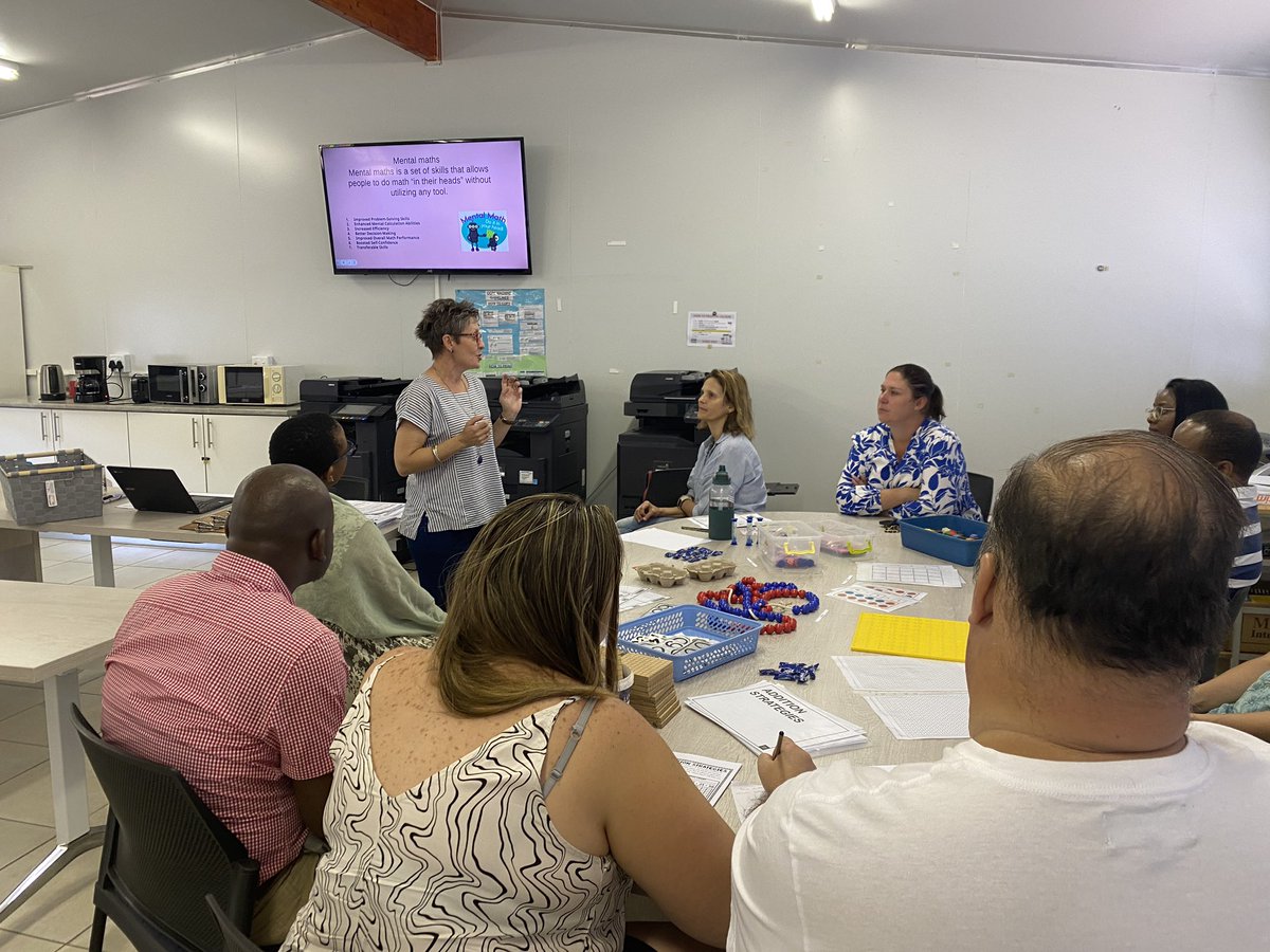 marcellevleenen's tweet image. A school is only as good as its teachers- loved this engaging parent workshop led by @becia1978 our Maths coordinator @WISNamibia ! Thanks to all the parents for their attendance! #LearningAtWIS
