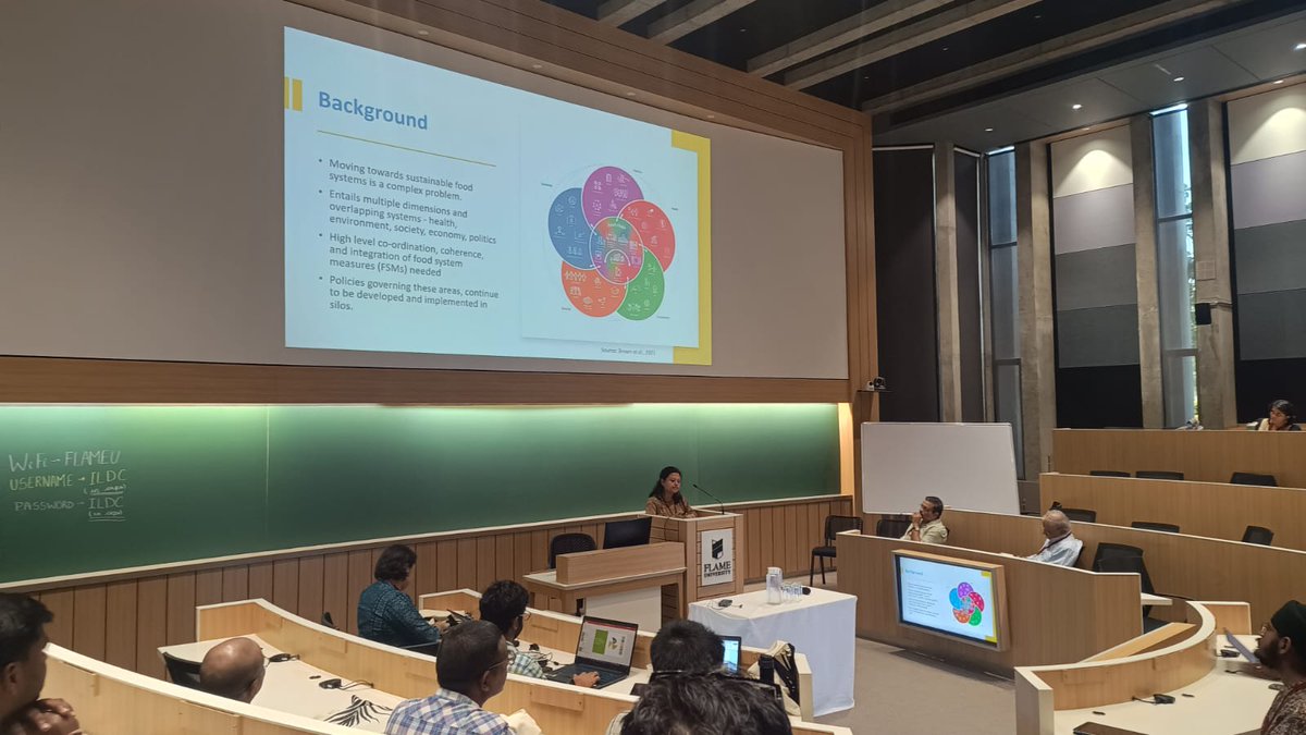 flagccipforum's tweet photo. FLAGCCIP Forum hosted a session titled “Navigating Food and Land-use Transformations for Healthier, Inclusive, and Sustainable Futures” at the 7th India Land and Development Conference, 2023, FLAME University, Pune.
#ILDC2023 @IndiaLandConf @IIMAhmedabad https://t.co/3xEqxvW6l3