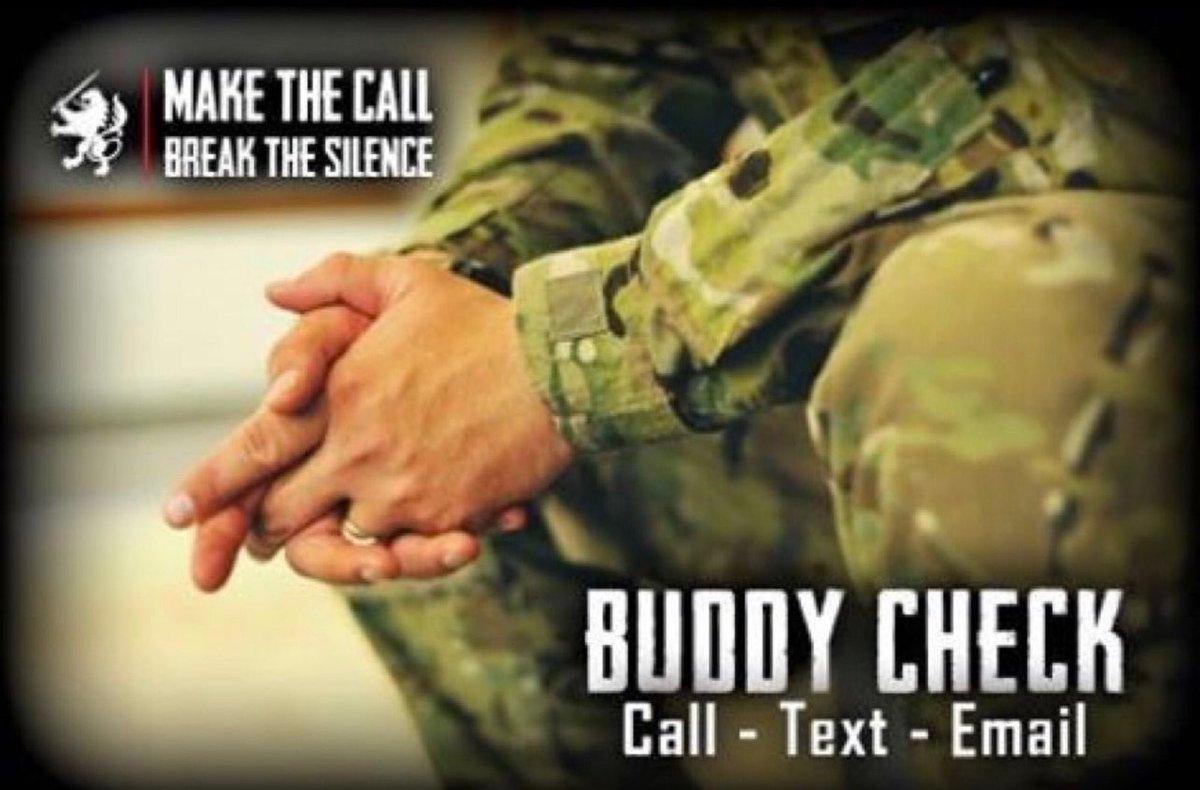 WillBlevjr's tweet image. #22untilnone #22to0 #PTSD #BuddyChecks