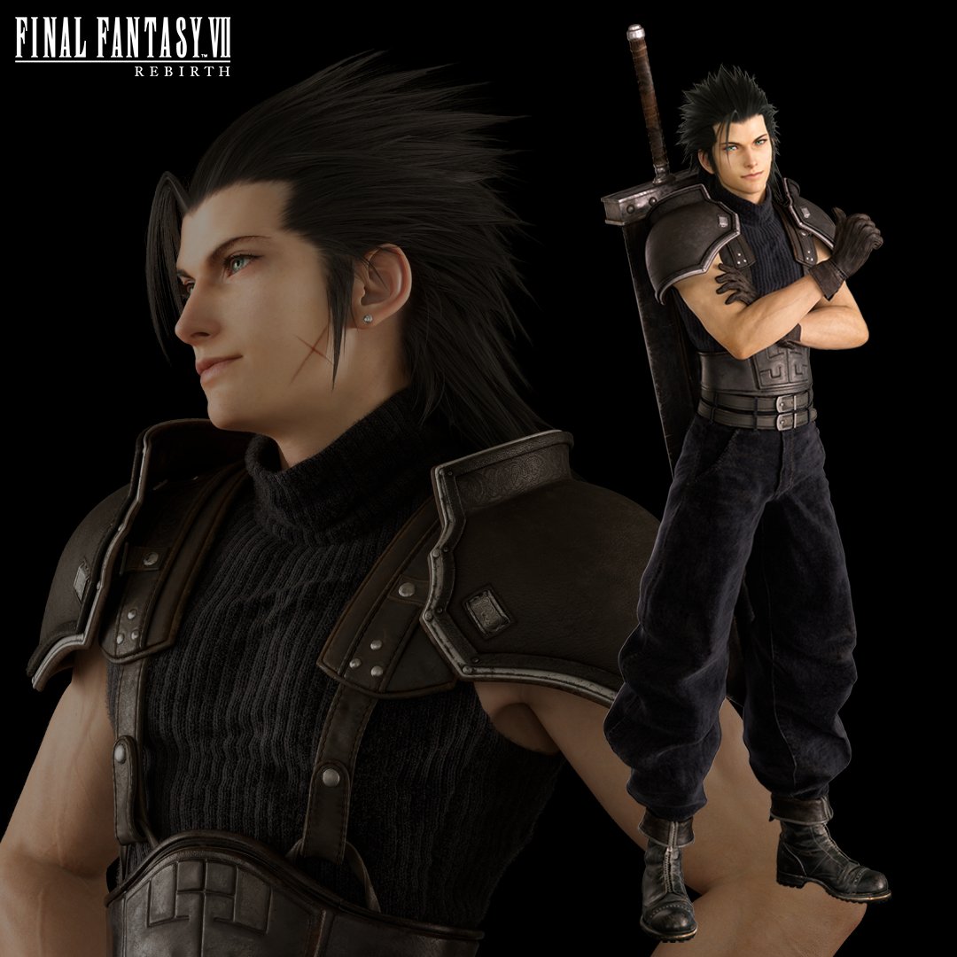 ザックス・フェア CV #鈴村健一 ソルジャー・クラス1st。 英雄