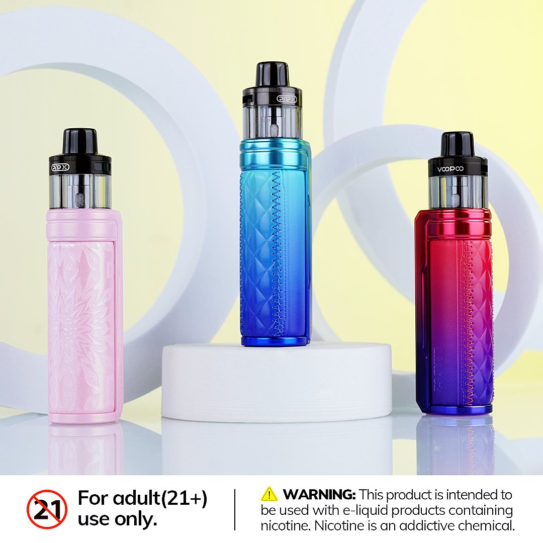 VOOPOO Drag S2 💗🥰 🛒 https://t.co/BjPUjulW6s - ✓ 2500mAh & 5-60W ✓ 5ml &  DTL ✓ PnP X Coil
