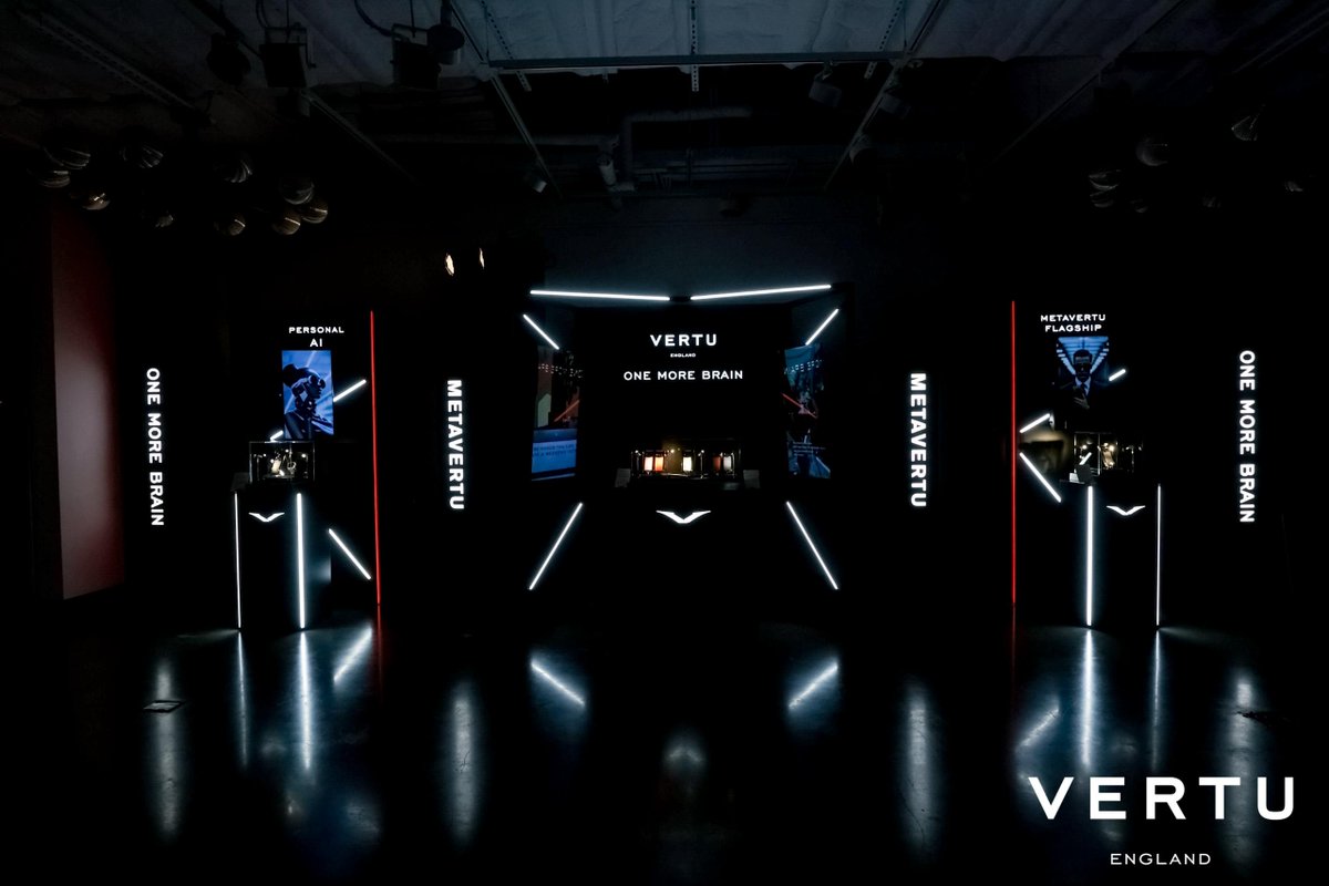 VertuEngland's tweet photo. Exciting times at #VERTU! Yesterday's product launch event was a huge success. Thanks to everyone who joined us! 🚀 #METAVERTU #AIPHONE #WEB3PHONE #OneMoreBrain #AI #WEB3 #LuxuryPhone #HongKong #LUXURY https://t.co/AZwt4wtDk3