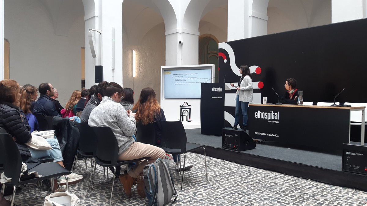 Rafa Barrientos (@rafa_barri) on Twitter photo <a href="/Mercepalacios_/">Mercè Palacios</a> shows us the first results from her thesis on migratory vs non-migratory hoopoes at #SEEEE23 <a href="/SocEspEtoEcoEvo/">Soc. Esp. Etología y Ecología Evolutiva (SEEEE)</a> <a href="/Mercepalacios_/">Mercè Palacios</a> shows us the first results from her thesis on migratory vs non-migratory hoopoes at #SEEEE23 <a href="/SocEspEtoEcoEvo/">Soc. Esp. Etología y Ecología Evolutiva (SEEEE)</a>