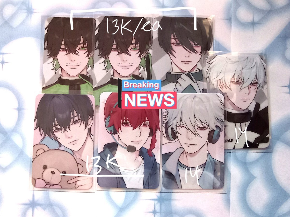 cyclopees's tweet photo. isagi, kurona 13k/ea
nagi 14k/ea

note : nagi wajib bundle
racer club, gamer club, teddy

co by oren
dom jabar, detail dm #warunganime #warungblueblock https://t.co/JCCxNHPdvK
