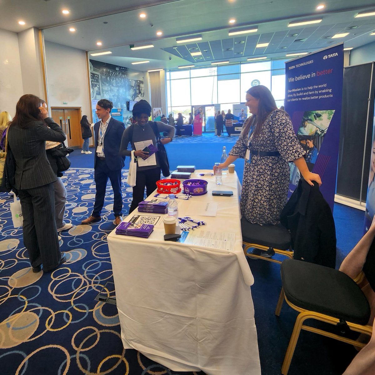 TataTech_News's tweet image. #engineeringdiversity - At Tata Technologies, we&apos;re committed to ensuring equal opportunities for all.

At the @TeachingSTEM Women Graduate event in #Birmingham, UK, it was thrilling to meet 800+ talented #innovators who are passionate about engineering.

#EngineeringABetterWorld