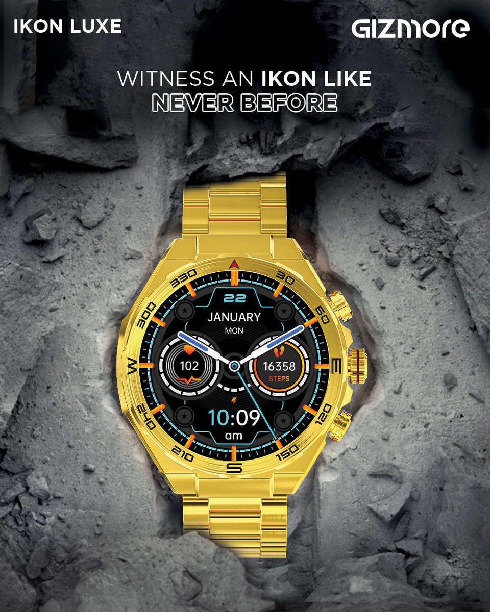 gizmoreindia's tweet photo. Experience an Ikonic feeling with our Gizmore Ikon Luxe and dive into a world full of luxe-ury.
.
Gizmore - IKON LUXE - https://t.co/hajGlwjoeu
.
#GizmoreIndia #IkonicCollection #GizmoreIkonLuxe #LuxuryTech #PremiumExperience #IkonicFeeling #ShopNow #Dealison #Buyitnow https://t.co/ZVCueMZz9v