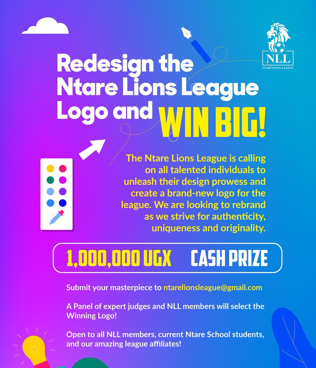 ntare_league's tweet photo. After a rigorous vetting  process of the 37 various submissions, here are your 3 finalists for the NLL Logo Competition… a thread 👇🏾 #NLLXIV #Road2Kigali https://t.co/AzNufiLUL7