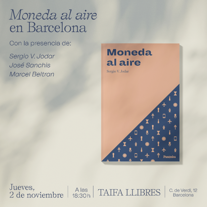 Sergiovazquez14's tweet photo. Hoy presumiré de mi única y gran virtud: saber rodearme de las mejores personas. Por los que estarán a mi lado y por los que animarán en la grada.

Presentamos 'Moneda al aire' a las 18:30 en Taifa. Con Marcel y Jose. Hablaremos, pero sobre todo nos reiremos. https://t.co/7PHAEcH0zN