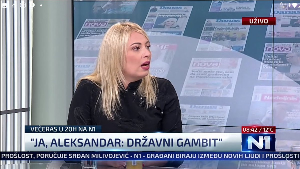 .         Pa da počnemo sa zagrevanjem
                   - večeras u 20h #TV N1