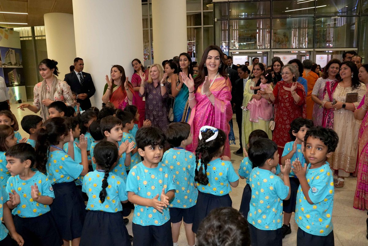Nita Mukesh Ambani Junior School inaugurated in Mumbai