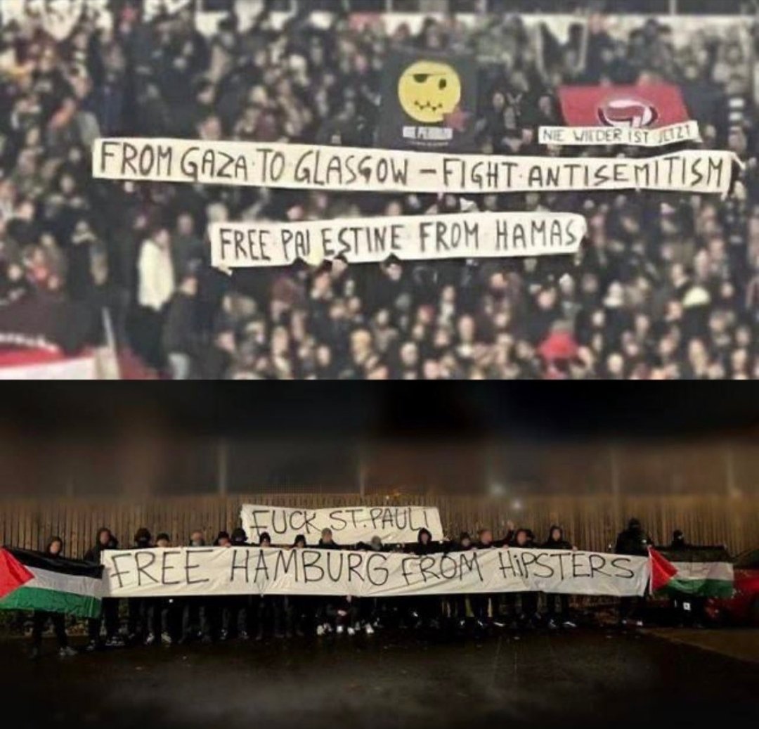 FonsiLoaiza's tweet photo. La afición del Celtic contesta a la hinchada del St. Pauli tras su apoyo a Israel. https://t.co/ZpiTqB24yd