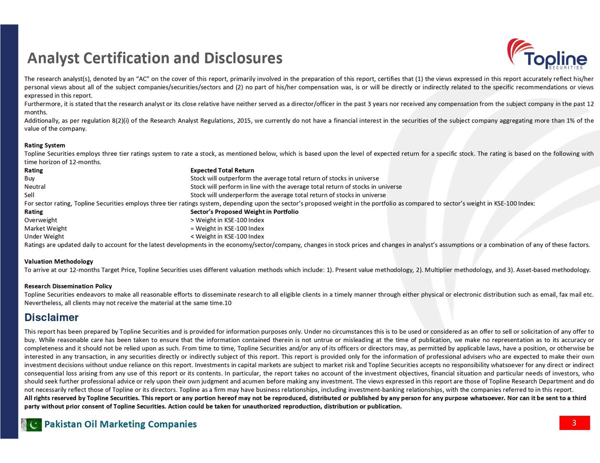 toplinesec's tweet image. Pakistan Oil Marketing: OMC’s sales rise 19% MoM in Oct-2023; Ex-Furnace Oil sales up 24% MoM 

#OMCs #OilandGasMarketing #KSE100 #Pakistan