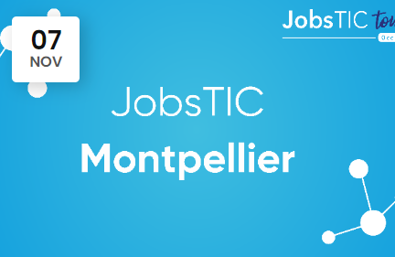 ADOCC_'s tweet photo. #JobsTIC est de retour à #Montpellier ! 💡
RDV le 7 nov à la @Cite_eco_occ pour une journée d'immersion au coeur des opportunités du secteur #numérique en @Occitanie !
Au programme :
➡️rencontres
➡️ateliers
➡️keynotes
➡️speed recruiting !
+ d'infos👉https://t.co/mWWGjOTl1w https://t.co/vGigvWsnYk