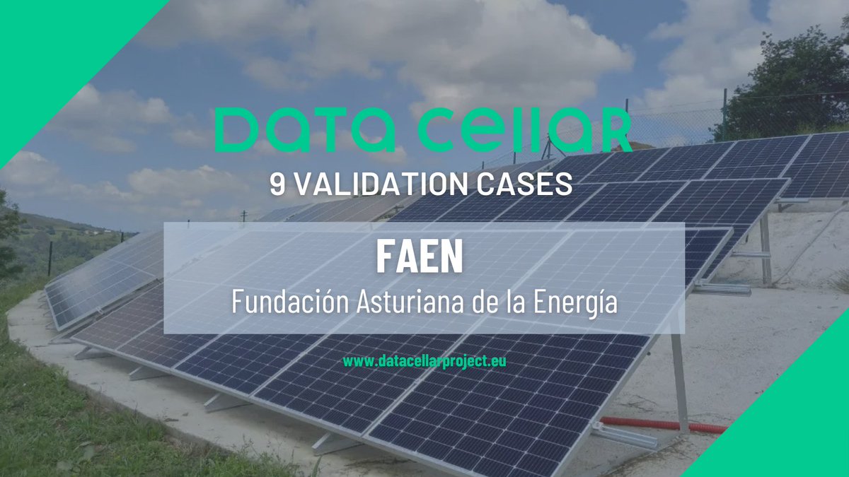 DATACELLAR_EU's tweet photo. π’We are thrilled to announce our first Validation Case with @FundacionFaen π
Read more about this rural #energycommunity situated in Asturias (Spain) π https://t.co/0GgNQ5eLBS
#DATACELLAR_EU #energycommunities #dataspace #EUproject https://t.co/8jESu7XRcC