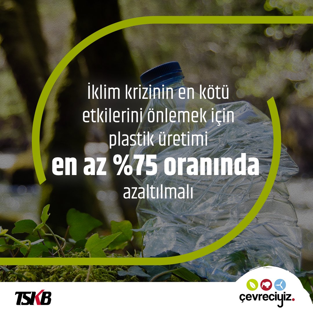 Araştırmalar küresel ısınmayı 1,5 derecede tutmak için 2050 yılına kadar plastik üretiminin yüzde 75 oranında azaltılması gerektiğini söylüyor.

Kaynak: Greenpeace

#iklimdeğişikliği #küreselısınma #climatechange #globalwarming #plastikkirliliği #plastiküretimi