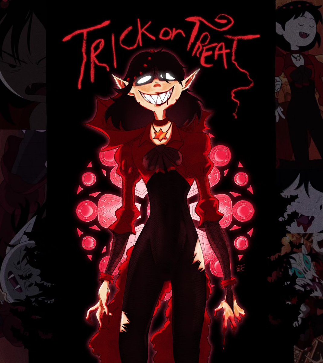 Despacepeve's tweet photo. Late #marceline halloween post
Boo https://t.co/s9A42IiRAx