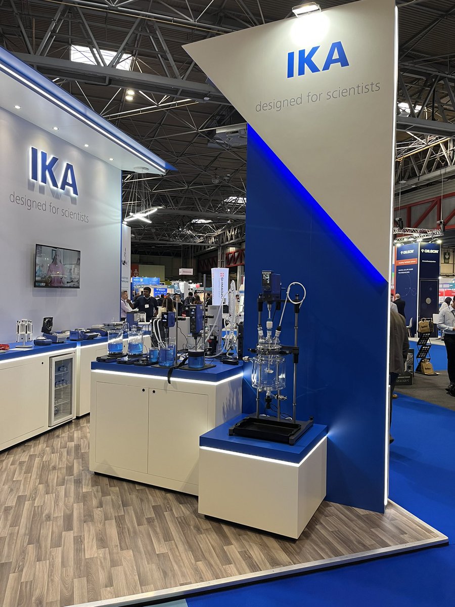 kevmann23's tweet photo. Day 2 of @LABINNOVATIONS is almost ready to start. Come visit @IKAworldwide @IKA_Oxford on stand L40. #labinnovations2023 #labinnovations https://t.co/5QZutifnJq