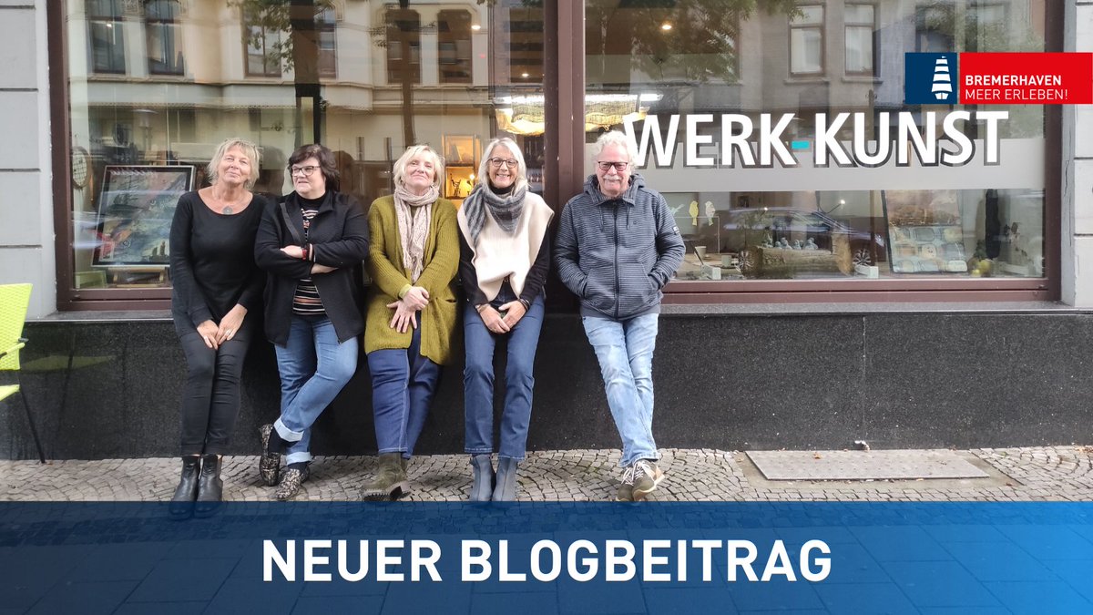 Im Kunst-Werk Werk-Kunst haben sich kreative Künstler*innen verschiedener Gewerke zu einer Ateliergemeinschaft zusammengeschlossen. Gewerke sind: freie #malerei, Tonbüsten, #upcycling und #filz.

Mehr im neuen Blogbeitrag. logbuch-bremerhaven.de/kunst-im-kunst…

#bremerhaven #bremerhavenerleben
