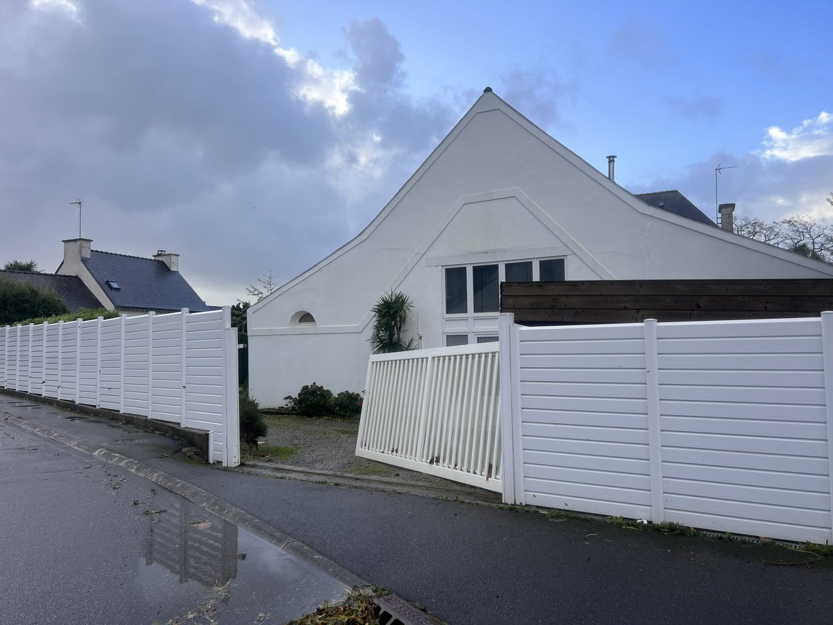 De nombreux arbres à terre à #Lanester #Ciaran #Morbihan