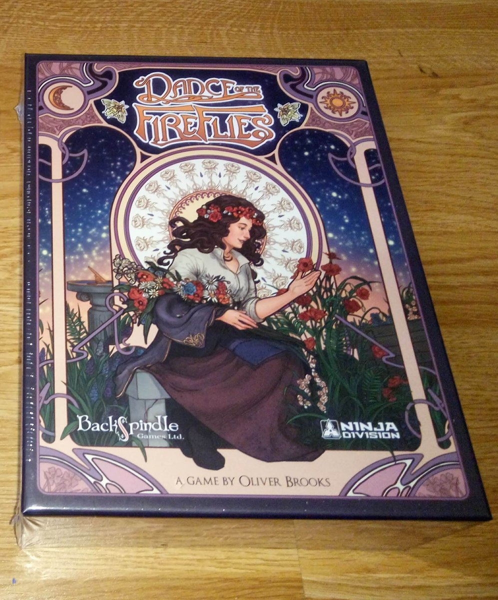 BackspindleGame's tweet image. #US #flgs Do your customers enjoy beautiful #strategy #boardgames? If so, @flatrivergames has Dance of the Fireflies in stock 😊
#strategygames #tabletop #boardgame #holidayseason #familygames #games #Christmas #gifts