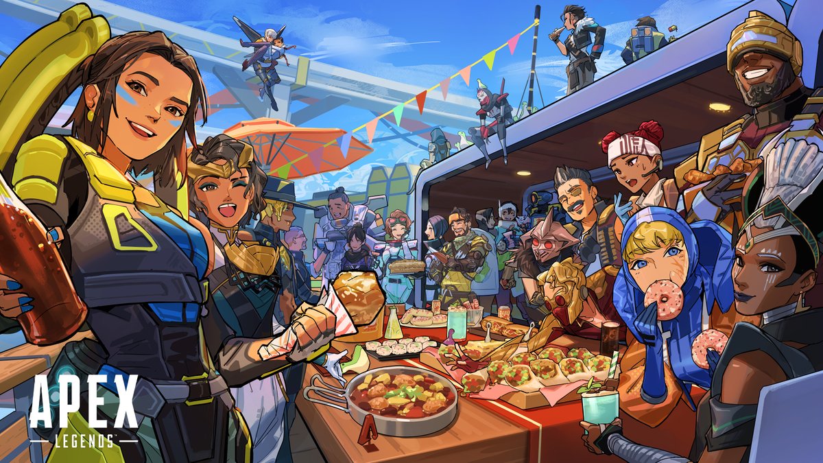 🍁すっかり季節は秋になりました🍁 Apex Legendsの世界ではなにやら