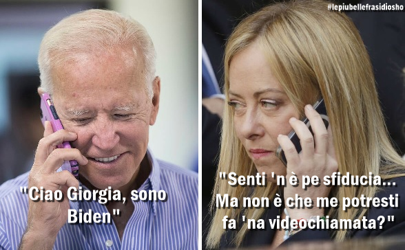 Non se fida più

#Meloni #scherzotelefonico