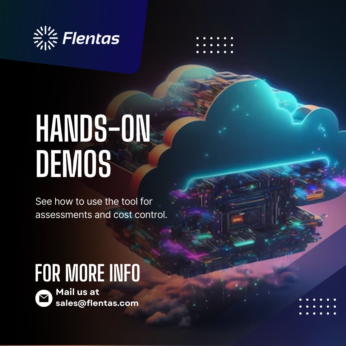 flentastech's tweet photo. Whether you're a cloud architect, DevOps engineer, or simply looking to make your cloud infrastructure more cost-efficient, this session will provide you with valuable insights and practical tips to achieve your goals.
.
.
#CloudComputing #CloudTech #CloudServices https://t.co/796S00ACXy