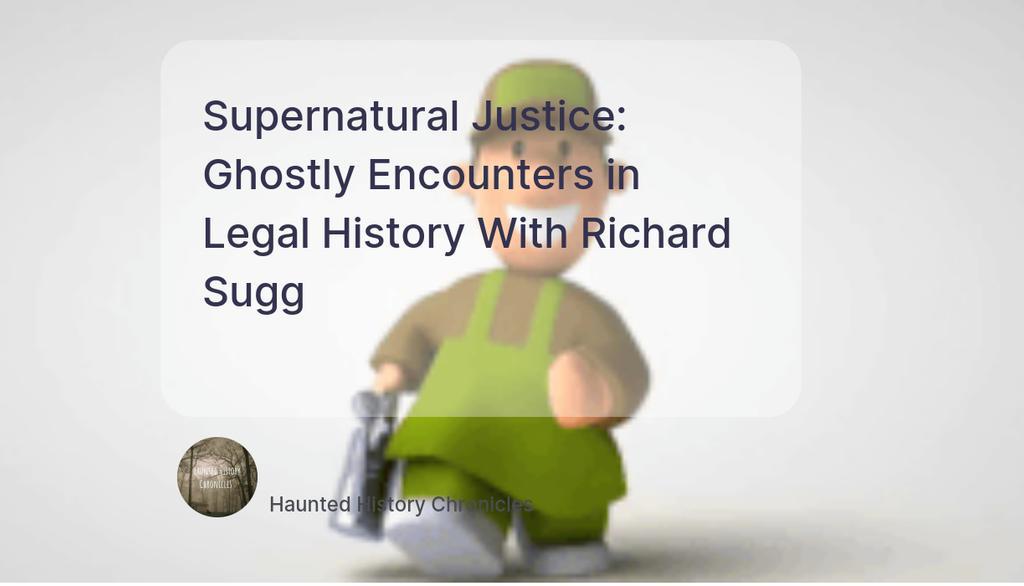 HauntedHistory4's tweet photo. Supernatural Justice: Ghostly Encounters in Legal History With Richard Sugg
▸ https://t.co/2emD8FKEBk
#bleedingcorpse #hauntedhistory #trialbyordeal #cruentation #ghostsandthelaw #supernaturaljustice #paranormaljustice https://t.co/hmrRfNRA8p