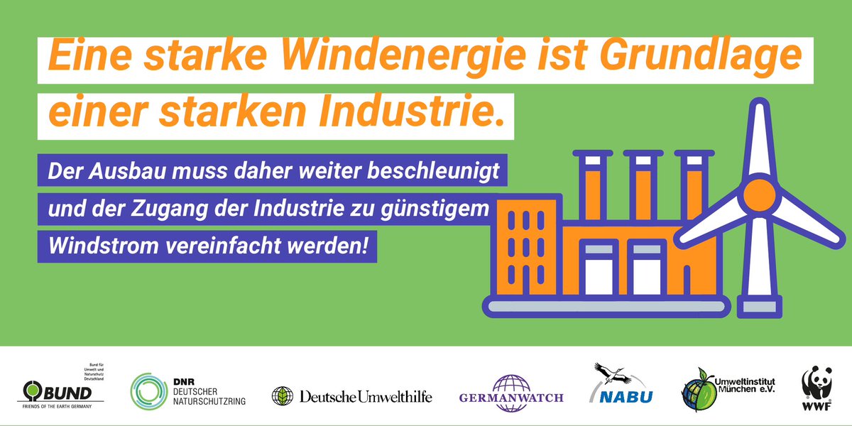 Windenergie wird neuer Motor unseres wirtschaftlichen Erfolgs! 🚀 Europa braucht eine starke Windindustrie mit nachhaltigen Lieferketten und sozial-ökologischer Ausrichtung. Stellen wir jetzt die Weichen für eine grüne Zukunft und europäischen Wohlstand. (1/4)