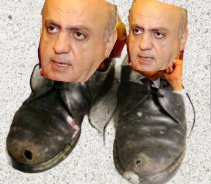 صورة حصرية لـ المتخلف عقلياً و جسدياً وئام وهاب