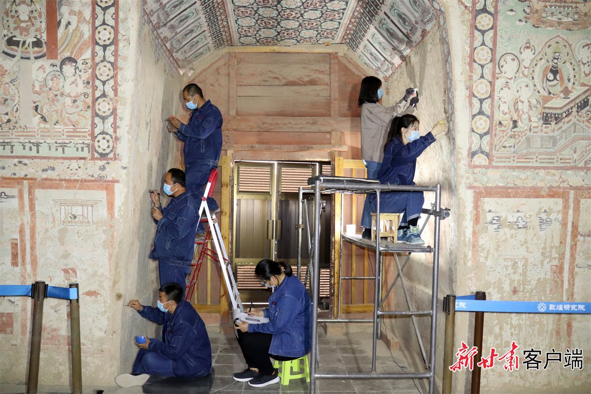 HiGansu's tweet image. After nearly 30 years of exploration and research on digital protection, the Dunhuang Academy has developed a set of key digital technologies and workflows for immovable cultural relics. @iChongqing

#Dunhuang #internetplus #BRI #BRST #Tech4BRI #China