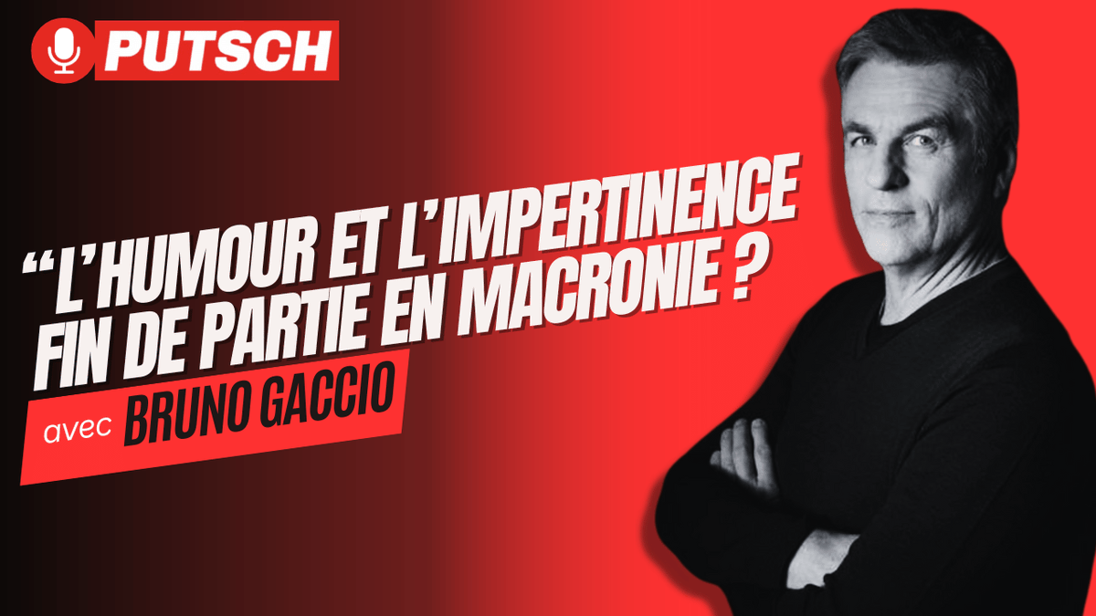 nicolasputsch's tweet photo. ⭐ ⭐ ⭐ 18H sur PUTSCH LIVE ! "L'humour et l'impertinence, fin de partie en macronie ?" le grand entretien de Bruno Gaccio, co-auteur des Guignols de l'Info à suivre à 18H sur #PutschLive ici à mon micro : https://t.co/no9B5PXwAa #censure #impertinence #satire #humour #macron @GaccioB @massot_editions #guignols